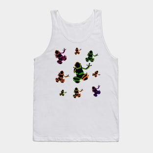 frog colourful Tank Top